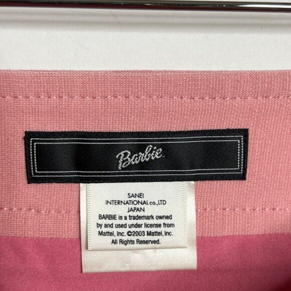 Vintage Original Sanei International Barbie Branded Skirt Size 4 Pink Retro - Picture 3 of 11